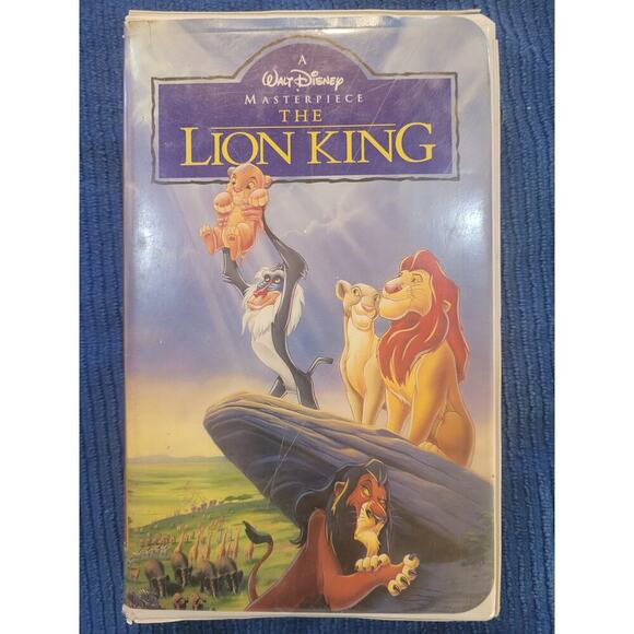 Disney Other - The Lion King VHS Tape 1994 Works